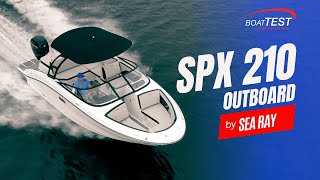 Most Affordable Sea Ray Boat the SPX 210 [upl. by Kokaras338]