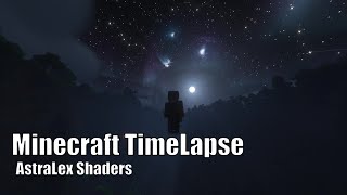 Timelapse Shaders Minecraft  AstraLex Shaders [upl. by Aisul]