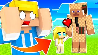 MIA FIGLIA SI FIDANZA CON UN ADULTO  Minecraft VITA 33 [upl. by Ardnak]