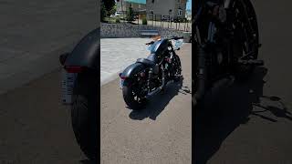 Custom Harley Davidson Sportster Iron 883 Exhaust Sound iron883 harley motorcycle [upl. by Richarda]