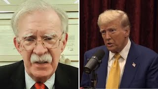 John Bolton Responds To Donald Trumps Insults From His The Joe Rogan Experience Podcast Episode [upl. by Pogah]