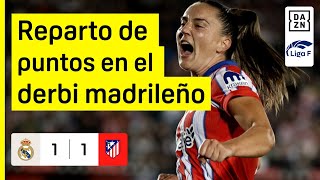 Real Madrid CF vs Atlético de Madrid 11  Resumen y goles  Highlights Liga F [upl. by Nahtnaoj846]