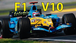 F1 V10 Start Engine Sound Compilation  FINAL Renault RB25 Playing Song HONDA FERRARI Williams [upl. by Adaner851]