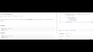 Contains Duplicate  Leetcode 217  Python  Hindi [upl. by Woo]