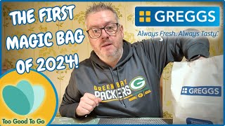 My first GREGGS Too Good To Go Bag of 2024  Saving Food Waste while saving MONEY [upl. by Fin]