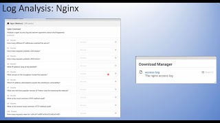 NCL LOG ANALYSIS  Nginx [upl. by Kary660]