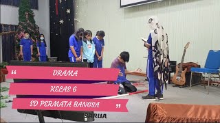 DRAMA KELAS 6 SD PERMATA BANGSA  TUHAN Menampakan Diri di Gunung Sinai [upl. by Eniamerej904]