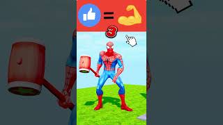 Tools items Who is Stronger Hammer Challenge Spiderman vs Hulk vs Joker gta spiderman [upl. by Hecht]