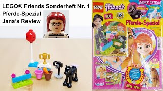 LEGO® Friends™ PferdeSpezial Sonderheft Nr 1 • Review von Jana [upl. by Roti]