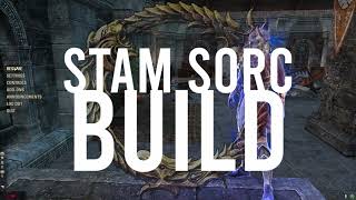 A Detailed Guide of my Stam Sorc Build Elder Scrolls Online ESO PvP Scions of Ithelia [upl. by Rovert271]