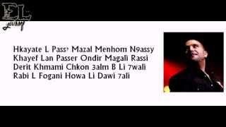 Reda Taliani 2013 Va Bene Babini Paroles Lyrics HD [upl. by Collimore]