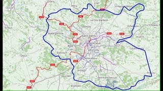 Tour de lIle de France en BikePacking [upl. by Elorac]