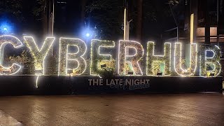 Cyber hub Gurgaon  Cyber hub Gurgaon tour  Dlf Cyber City Gurgaon my first vlog [upl. by Inger]