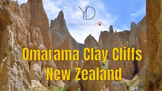 An Unforgettable Experience witnessing Omarama Clay Cliffs in New Zealand [upl. by Ahsienahs]