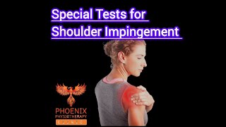 Special Tests for Shoulder Impingement syndrome 💪 shoulderimpingement specialtests shoulderpain [upl. by Krissie]