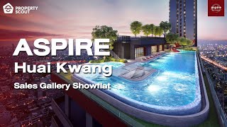 Showflat Walkthrough at ASPIRE Huai Khwang  SUPER HOT CONDO in 2024 [upl. by Tooley]