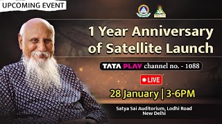 🔴 LIVE 1 Year Anniversary of Satellite amp Tata Play Launch  36PM  Satya Sai Auditorium Delhi [upl. by Feodora]