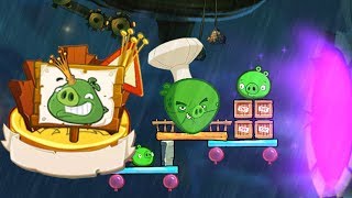 Angry Birds 2 King Pig Panic DAILY CHALLENGE – 3 BOSSES PIG LEVEL Gameplay Walkthrough Part 524 [upl. by Senecal]