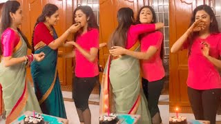 Muthalagu serial setல் Emotional moments Actress Samyukta birthday celebration [upl. by Vargas]