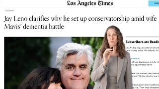 Is it weird that Jay Leno filed for a conservatorship [upl. by Ahsad501]