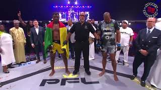 Francis Ngannou v Renan Ferreira  Highlights  PFL Battle of the Giants [upl. by Hassadah]