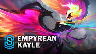 Empyrean Kayle Skin Spotlight  League of Legends [upl. by Ahsikad105]