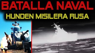 🔴 BATALLA EN EL MAR NEGRO 🔴 RUSIA PIERDE UNA LANCHA MISILERA 🔴 [upl. by Whelan]