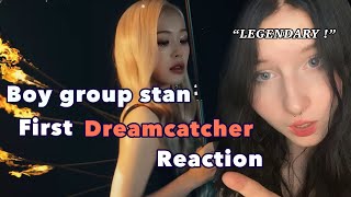 First reaction to Dreamcatcher드림캐쳐 JUSTICE MV [upl. by Ladew]