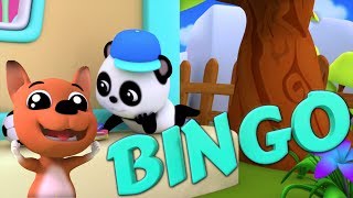 Bingo Reim  Kinder Animation Reim  Baby Lied  Bingo Dog Song  Kindergarten Rhyme  Baby Rhyme [upl. by Sarette]