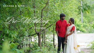 SAHANA NIKHIL PREWEDDING PROMO [upl. by Earlene]