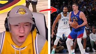 ZTAY reacts to Timberwolves vs Nuggets [upl. by Grath]