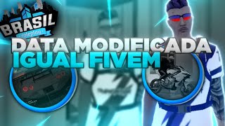 DATA MODIFICADA IGUAL FIVEMMTA😱 GTA SAMP BRASIL ROLEPLAY BRP [upl. by Heidt]