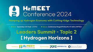 H2 MEET Conference 2024 Leaders Summit Topic 2 [upl. by Eizzo]