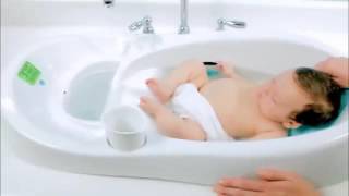 Baignoire bébé 4Moms® INFANT TUB [upl. by Ennovahc]