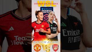 MAN UTD WOMEN VS ARSENAL WOMEN  AWAY MATCH  WATCH ALONG  3RD NOV  1230pm KO [upl. by Anirbak]