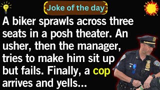 New jokes Unbelievable Cinema Story Man Takes Over Three Seats  Old man Jokes [upl. by Chadwick885]