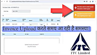 How to Upload Invoice on Flipper Portal Itc supplier Portal  Sambandh Portal Vendor Invoice Portal [upl. by Dlaniger]