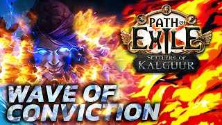 This Build MELTS EVERY MAP  Ignite Wave of Conviction Elementalist PoE 325 [upl. by Drusi]