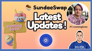 SundaeSwap DEX Solution  ISO  Launch Updates 🍨 [upl. by Thorne]