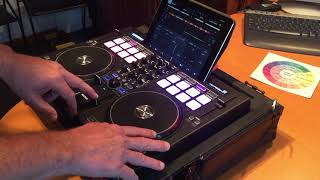 Deep house mix with Djay Pro and Reloop Beatpad 2 [upl. by Ecinuahs]