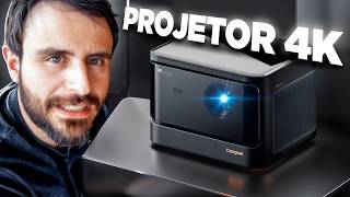 Esse PROJETOR 4K LASER mudou TUDO que eu pensava sobre qualidade de imagem  DBOX02 [upl. by Adlar]