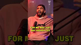 Jayson Tatum SPEAKS ON dealing with media CRITICISM early in his career shorts nba celtics viral [upl. by Morrell]