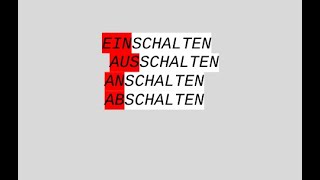 Einschalten amp Ausschaltenamp Anschalten amp Abschalten [upl. by Asiral]