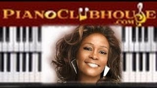 ♫ How to play quotI HAVE NOTHINGquot by Whitney Houston  piano tutorial lesson ♫ [upl. by Eada463]