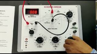 AE 652B Measurement of Capacitance using Schering Bridge [upl. by Tyrone]