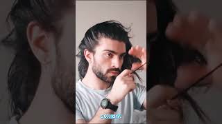 How To Perfectly Tie A Man Bun [upl. by Adirem]