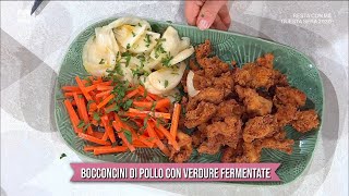 Bocconcini di pollo con verdure fermentate  È sempre mezzogiorno  27032023 [upl. by Thetisa]