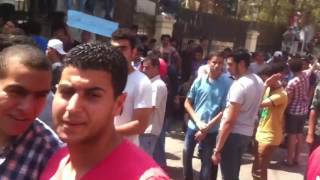 Egypt thanaweyya amma students protest June 16 [upl. by Flss]