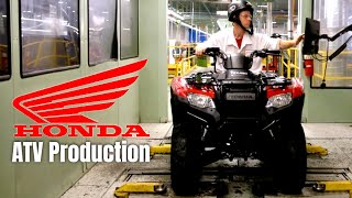 Honda Celebrates 40 Years of ATV Production in North Carolina [upl. by Jaan331]