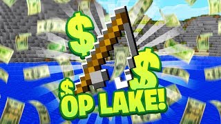 WARZONE Loot Lake makes CASH minecraft factions [upl. by Atihana358]